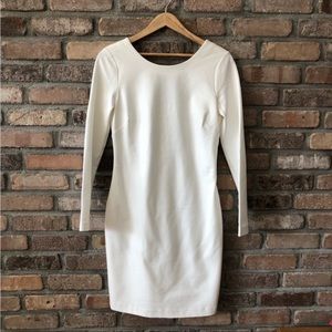 Banana Republic Ponte Zip Back Dress NWT